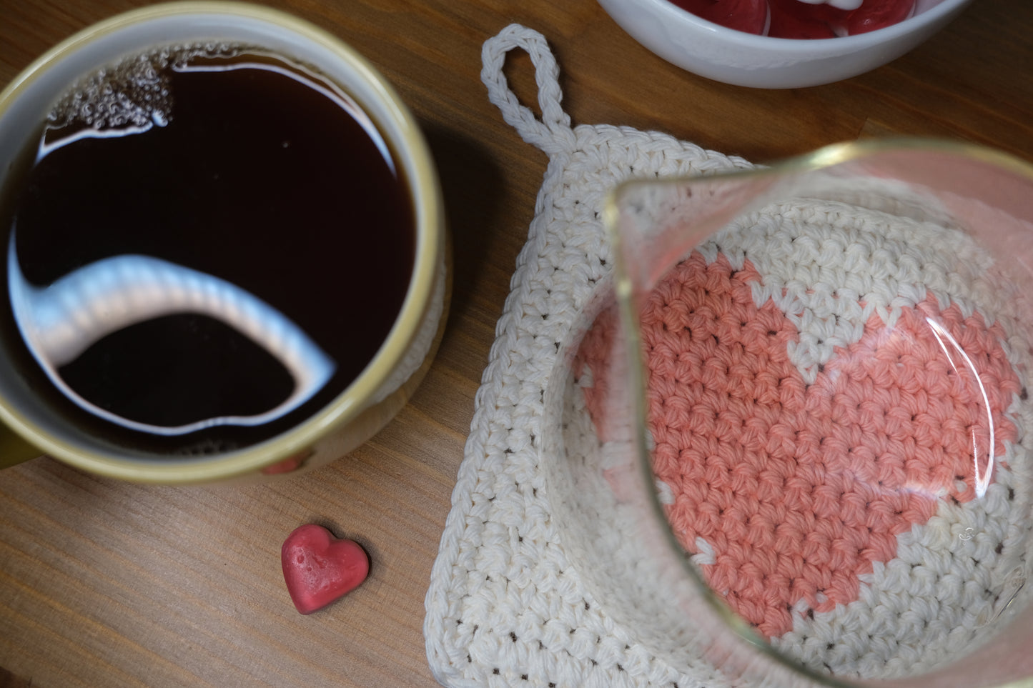 Heart ❤️ Pot Holder Crochet Pattern