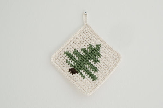 Christmas Tree 🌲 Pot Holder Crochet Pattern