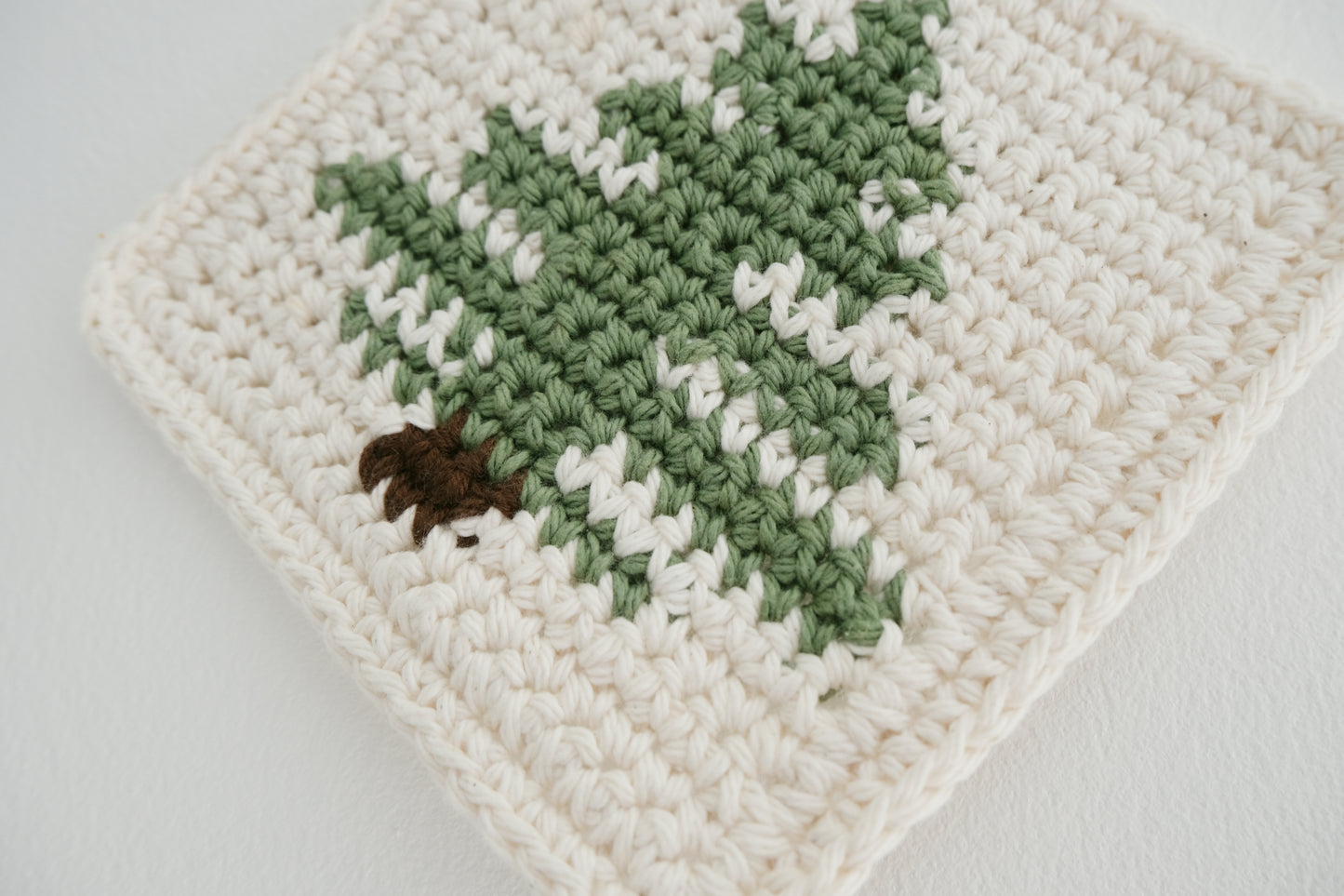 Christmas Tree 🌲 Pot Holder Crochet Pattern