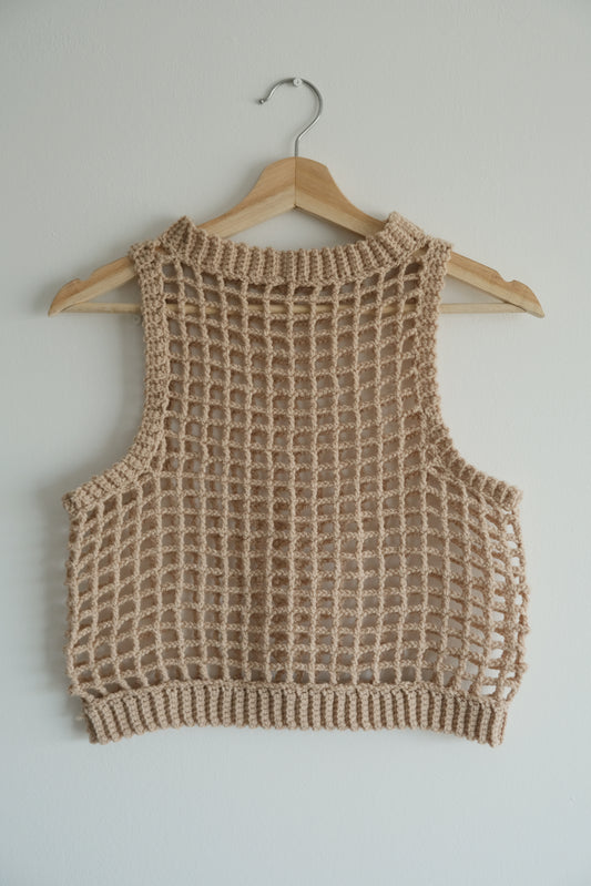 Mesh Vest Crochet Pattern