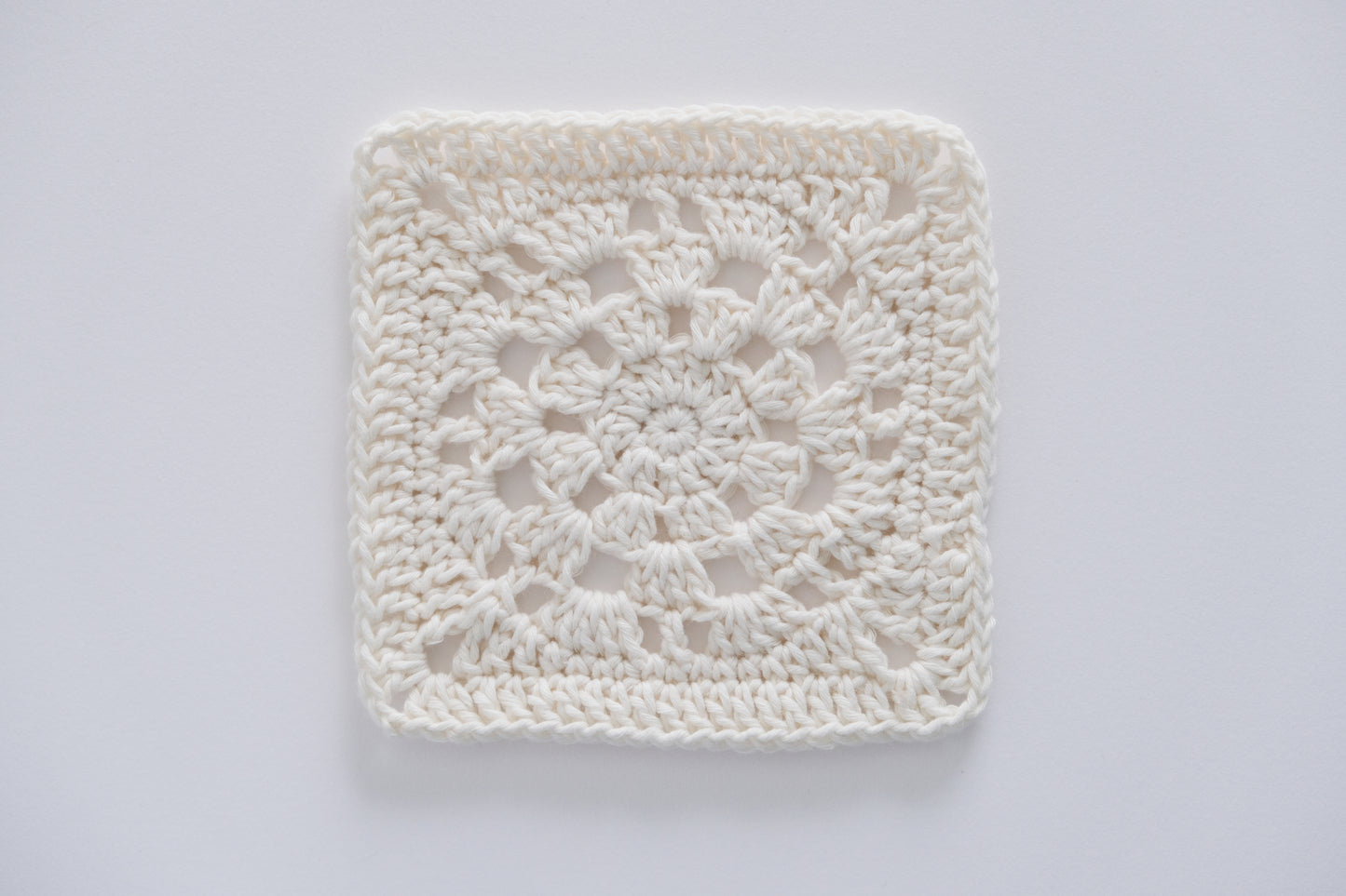 Circle Dance Granny Square Crochet Pattern