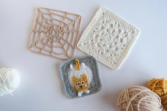 3 Granny Square Patterns Bundle