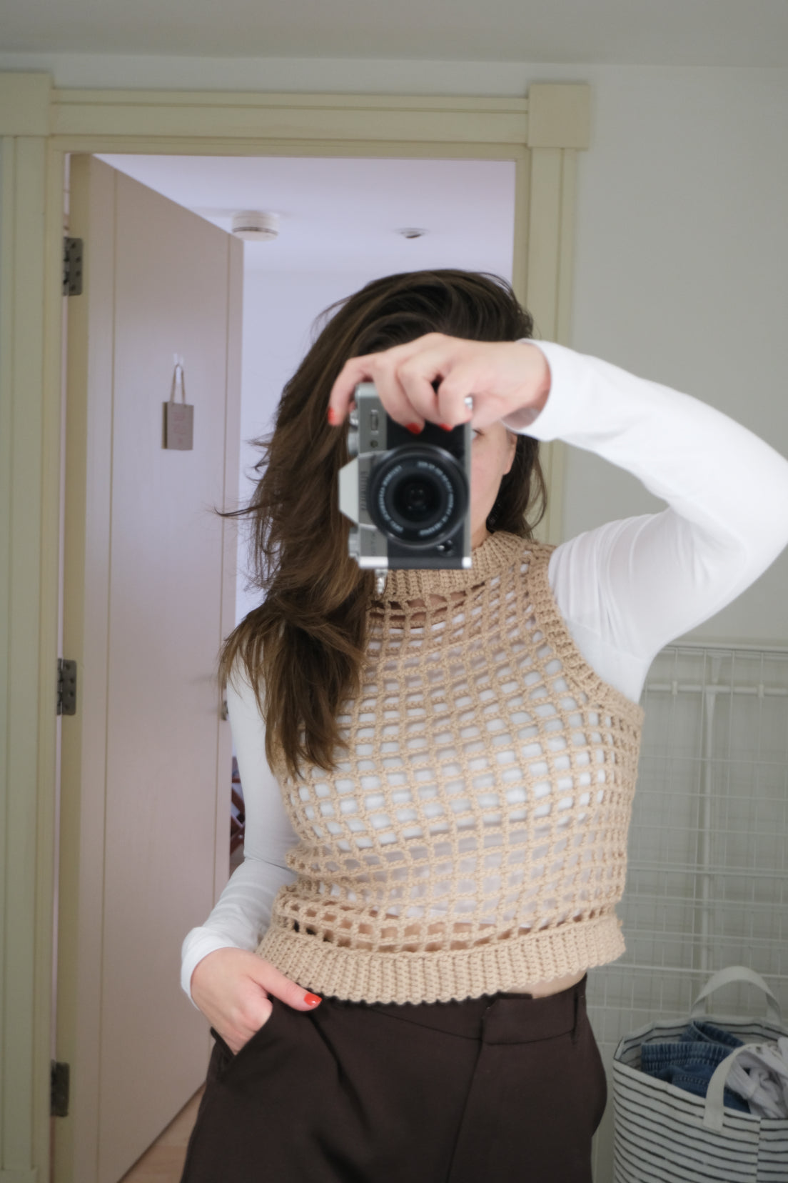 Mesh Vest Crochet Pattern